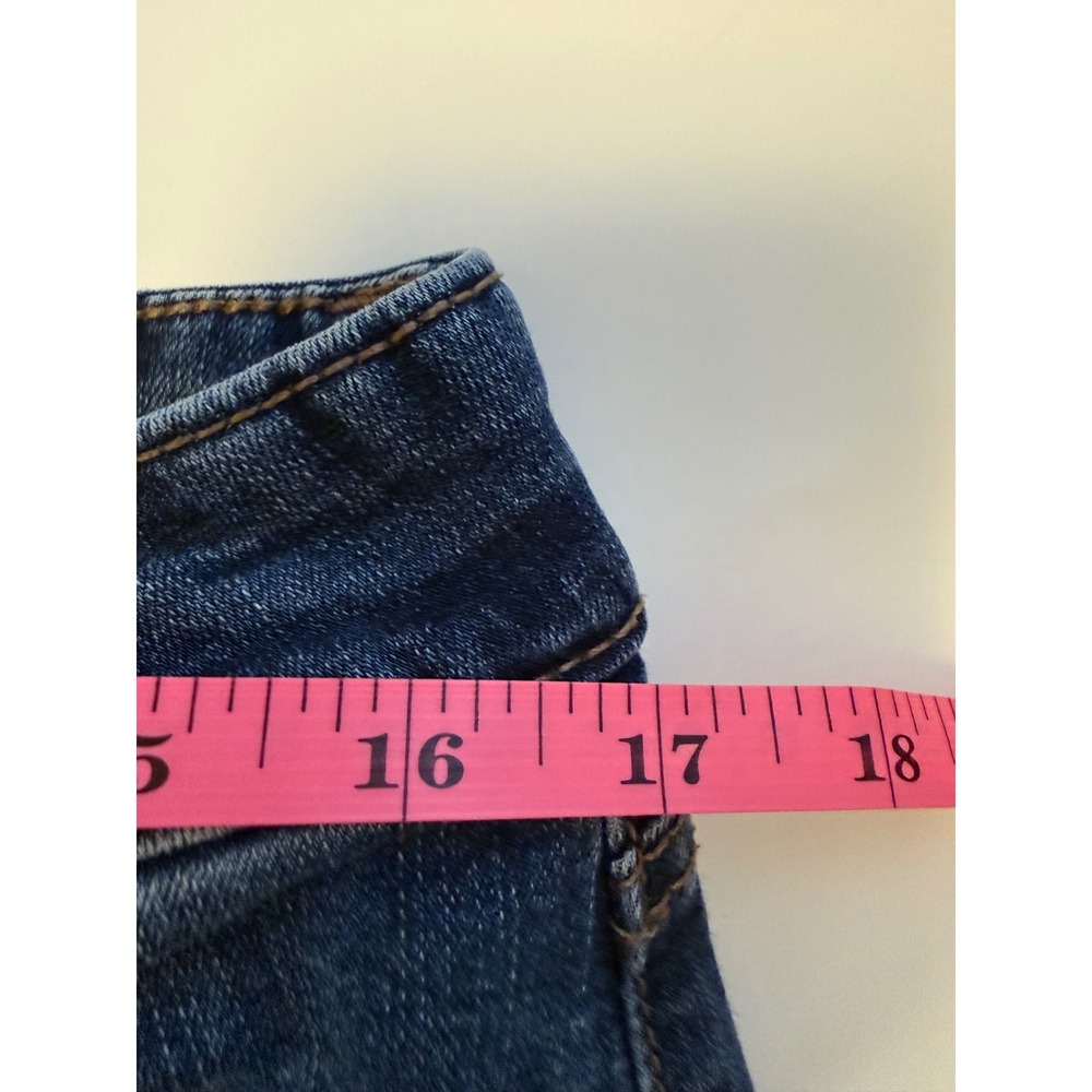 Maurices M Jeans Women 14 Long Mid Rise Bootcut Medium Wash Denim Blue Jeans - Picture 4 of 6